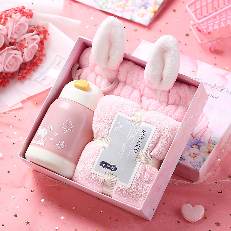 Set toalla y diadema relax