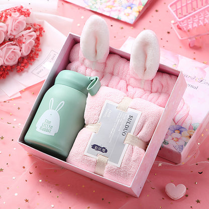 Set toalla y diadema relax