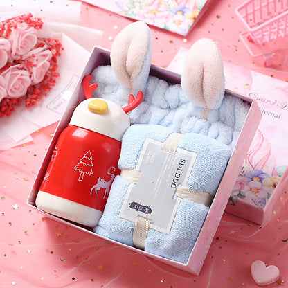 Set toalla y diadema relax