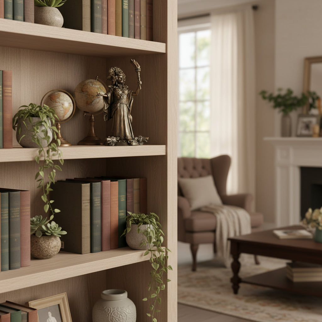 Figura Diosa/Bruja con antorcha