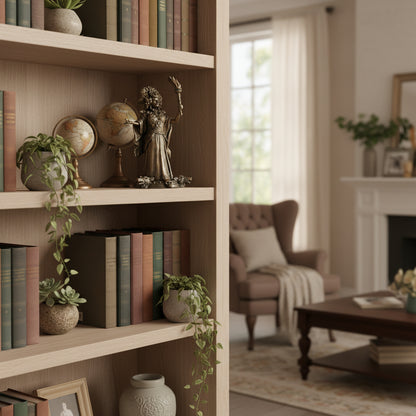 Figura Diosa/Bruja con antorcha