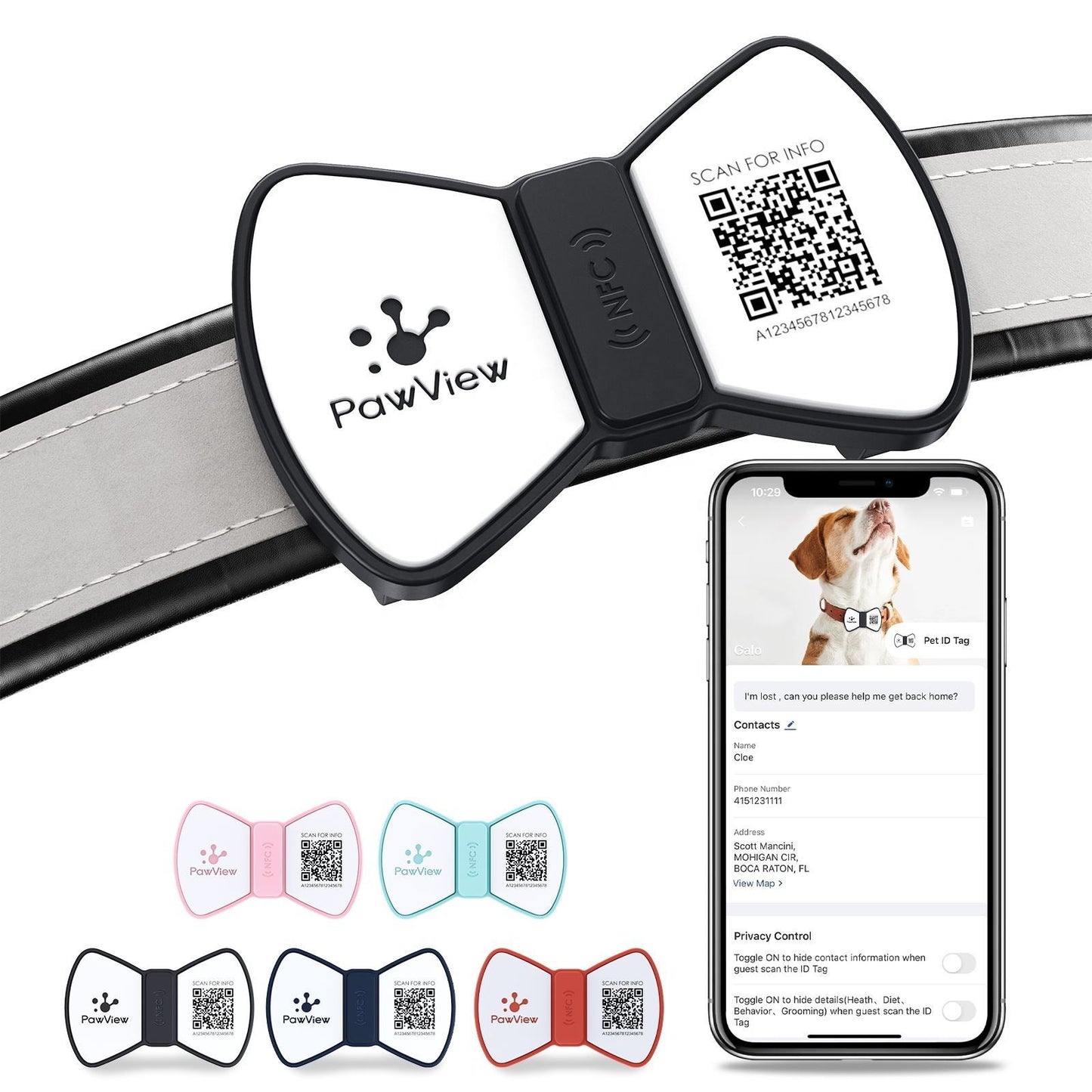 Collar Inteligente Smart QR