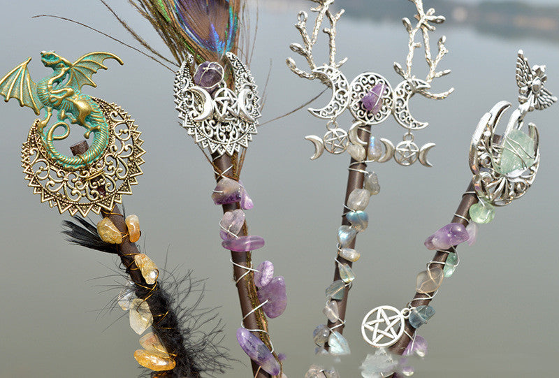 Varitas Místicas de Poder y Minerales Naturales